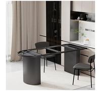 Marcos de escritorio de metal ondulado de 28.7 pulgadas, patas altas de comedor/oficina, impermeable y resistente al desgaste, base ovalada, diseño semicircular, perfecto para varias mesas