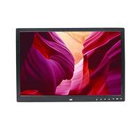 Marcos de Fotos Digitales Botón táctil de 17 Pulgadas HDMI Estante de exhibición para Colgar en la Pared Reproductor de Publicidad de Video álbum de Fotos electrónico HD 1080P Regalo Decorativo