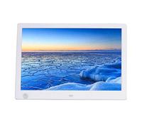 Marcos de Fotos Digitales de 12 Pulgadas con Reproductor de Video de inducción de Cuerpo Humano Reproductor de Publicidad Multifuncional Regalo Decorativo