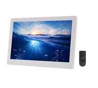 Marcos de Fotos Digitales de 15,6 Pulgadas con función de Calendario/Reloj, máquina de Publicidad Inteligente de Alta definición, Compatible con reproducción de Fotos/música/vídeo Regalo Decorativo