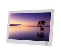 Marcos de Fotos Digitales de 15,6 Pulgadas con función de detección Humana, máquina de Publicidad montada en la Pared con Pantalla IPS con Reloj/Calendario/Tiempo de Encendido/Apagado Regalo decorati