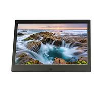 Marcos de Fotos Digitales HD de 13 Pulgadas, máquina publicitaria multifunción, resolución de 1280 × 800, con Control Remoto/Soporte/Adaptador/Manual de Usuario Marcos de Fotos Digitales
