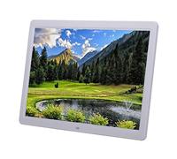 Marcos de Fotos Digitales Máquina de Publicidad multifunción montada en la Pared, Alta definición de 15 Pulgadas, Interruptor de sincronización de Soporte Regalo Decorativo