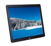 Marcos de Fotos Digitales Máquina publicitaria multifunción montada en la Pared, Alta definición de 15 Pulgadas, Interruptor de sincronización de Soporte Marco de Fotos Digital