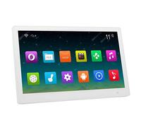 Marcos de Fotos Digitales Máquina Todo en uno táctil de Red de 17,3 Pulgadas Compatible con conexión WiFi, máquina de Publicidad HD con Pantalla IPS, se Puede Montar en la Pared Regalo Decorativo