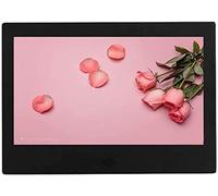 Marcos de Fotos Digitales Metal LED de 7 Pulgadas, máquina de Publicidad en estantes comerciales, álbum de Fotos electrónico, resolución de Pantalla de Alta definición, 1024 * 600, relación de Panta