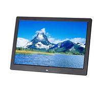 Marcos de Fotos Digitales Pantalla IPS de ángulo de visión Completo de 13 Pulgadas Resolución de 1920 × 1080, reproducción de Fotos/Videos/música, con Control Remoto Regalo Decorativo