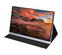 Marcos de Fotos Digitales Pantalla táctil Ultrafina de 15,6 Pulgadas, Pantalla portátil de Alta definición con resolución de 1920 × 1080, Adecuada para PS4/consola de Juegos/teléfono móvil/Ordenador