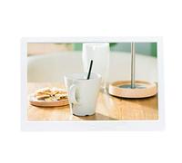 Marcos de Fotos Digitales Reproductor de Publicidad de álbum electrónico con Pantalla de Alta definición de Borde Estrecho y Fino de 12,1 Pulgadas Marco de Fotos Digital