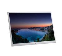 Marcos de Fotos Digitales Reproductor de Publicidad de Alta definición de Metal Ultrafino de 13 Pulgadas Que admite reproducción de Video 1080P, se Puede Montar en la Pared Regalo Decorativo