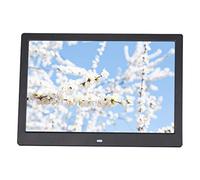 Marcos de Fotos Digitales Reproductor de Publicidad HD montado en la Pared, 12 Pulgadas con resolución de 1280 × 800, con Control Remoto/Soporte para reproducción de Fotos/Video/música Regalo decorat