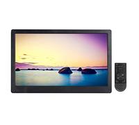 Marcos de Fotos Digitales Reproductor de Publicidad Inteligente montado en la Pared de 17,3 Pulgadas, resolución HD de 1920 × 1080, Reloj de Soporte/Calendario/Interruptor de Temporizador/despe