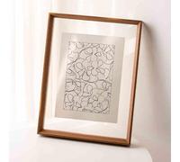 marcos de fotos, Marco de fotos flotante doble cara A3 A4, multicolor, varios tamaños(Walnut,A3 [29.7 * 42cm])