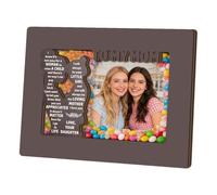 Marcos de fotos para el Día de la Madre, decoración del hogar, Día del Padre, para papá, mamá, sala de estar, dormitorio, estudio, oficina, mesa, diario, fiesta de cumpleaños