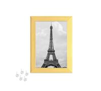 Marcos De Fotos PVC Photo Frame Wall Mounted Table Setting Transparent Picture Combination(Gold,6inch)
