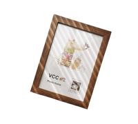 Marcos De Fotos Wood Picture Frame 10X15/15X20/20X25cm Living Decor A4 Honors Certificate Document Photo for Wall Hanging Desktop(Teak color,A4 21X30cm)