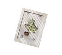 Marcos De Fotos Wood Picture Frame 10X15/15X20/20X25cm Living Decor A4 Honors Certificate Document Photo for Wall Hanging Desktop(White,A4 21X30cm)