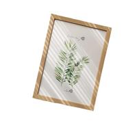 Marcos De Fotos Wood Picture Frame 10X15/15X20/20X25cm Living Decor A4 Honors Certificate Document Photo for Wall Hanging Desktop(Wood color,A4 21X30cm)