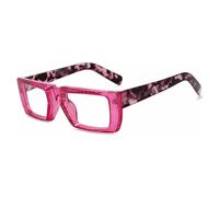 Marcos de Gafas Ligeras Marcos Anti-lámparas de anteo con Lentes con Lentes Transparentes Marcos de Gafas 150 * 145 mm Ejeglas fáciles de Transportar