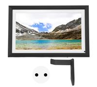 Marcos de Imágenes Digitales de 15.6 Pulgadas WLAN HD IPS Touch -Touch Screen Frame, Aplicación Brovero, Rotación Automática, Varios Idiomas para en Casa, Publicidad (Enchufe de