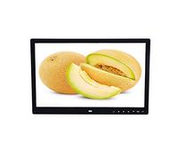 Marcos Digitales 15In Ips Pantalla Multifunción con Control Remoto Se Puede Utilizar para la Decoración Del Hogar Y Regalos de Vacaciones Soporte Multi-Languauge,Negro