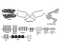 Marcos Lateral, GIVI tr8713 para Bolsas Suave Lateral, Benelli Leoncino 800
