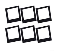 Marcos magnéticos cuadrados para película Instax Square y tarjetas fotográficas, construcción acrílica para actualizaciones fáciles de fotos y visualización segura en refrigeradores y taquillas (es