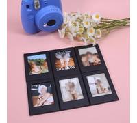 Marcos magnéticos para fotos Fujifilm para Instax Mini, perfectos para mostrar tus fotos favoritas (negro)