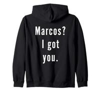 Marcos? Te Tengo. Sudadera con Capucha