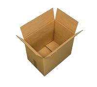 MARCPRINT Pack de 20 cajas carton ideal para envíos - almacenaje - mudanzas | Cajas de carton medidas: 40x30x36 cm | pequeñas canal simple reforzado. Modelo 4