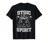 Marcus Aurelius Estoicismo Gimnasio Culturismo Disciplina Camiseta