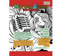 Marcus Glenn Coloring book Abstraction of music: Adult creativity book