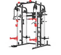 MARCY Jaula con Máquina Smith SM-4500 - Peso 124,4kg - Peso Usuario 136kg