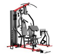 MARCY Multiestación HG9000 Deluxe Home Gym Leg Press Poleas 102,5kg | Usuario Máximo 135 kg, Dimensiones 208 x 125 x 210 cm, Peso 181 kg
