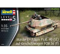 Marder I En Fcm 36 Base Tanque 1:35 Kit De Modelo De Plástico REVELL