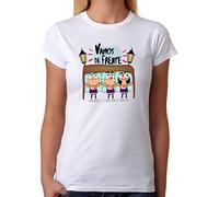 MardeTé Camiseta Vamos de Frente Semana Santa. Camiseta de costalero, nazareno, capillita, agrupacion Musical, Banda cornetas y Tambores (S)