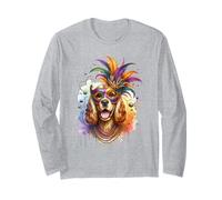Mardi Gras Cocker Spaniel Inglés Manga Larga