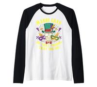 Mardi Gras Hace Ese vudú Que Haces Camiseta Manga Raglan