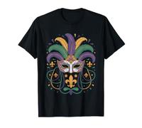 Mardi Gras Jinete De Carroza Carnaval Lanzador Collares Camiseta
