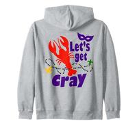 Mardi Gras Lets Get Cray Crawfish It Ain't Gonna Suck Itself Sudadera con Capucha
