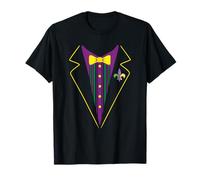 Mardi Gras personalizado para mujeres, hombres, niños, estilo retro de los años 90 Camiseta