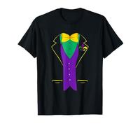 Mardi Gras personalizado para mujeres, hombres, niños, estilo retro de los años 90 Camiseta