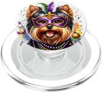 Mardi Gras Yakutian Laika Perro PopSockets PopGrip para MagSafe