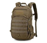 Mardingtop 25L Mochila de hidratación, Mochila de Agua Ligera para Senderismo, Correr, Andar en Bicicleta y Escalar Mochila de Ciclismo táctica Molle de (25l-Caqui)