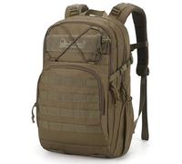 Mardingtop Mochila táctica de trekking de 28 l, para viajes, camping, senderismo, ciclismo, caqui, 28L