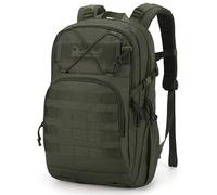 Mardingtop Mochila táctica de trekking de 28 l, para viajes, camping, senderismo, ciclismo, verde militar, 28L