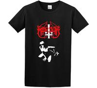 Marduk 'F Me Jesus' T-Shirt Funny Top Graphic tee for Men Black Mens T Shirt Black
