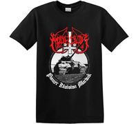 Marduk - 'Panzer Circular' T-Shirt Men Tops tee Black XXL