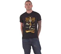 Marduk Camiseta ROM 5:12 para hombre Negro L 100% algodón Regular