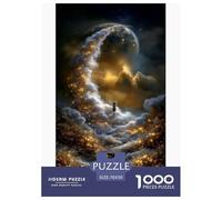 Mare di nuvole Puzzles 1000 Piezas Juego De Reto Juguete Adultos Y Niños Luce Delle Stelle Juego De Puzzle Diversión Familiar Actividad Creativa Regalo Decoración Hogar 70x50cm/1000pcs